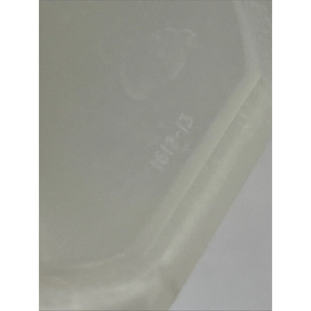 Vintage Tupperware Modular mate 4 3/4 Cup 1612-13 Clear Plastic 1616-20 Blue Lid